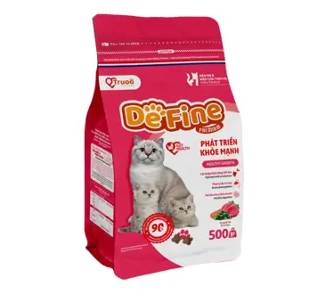 Thức ăn cho mèo DeFine Cat - Phát triển khoẻ mạnh | Truoo Pet Care